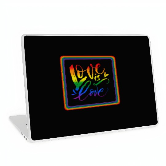 love is love Laptop Skins