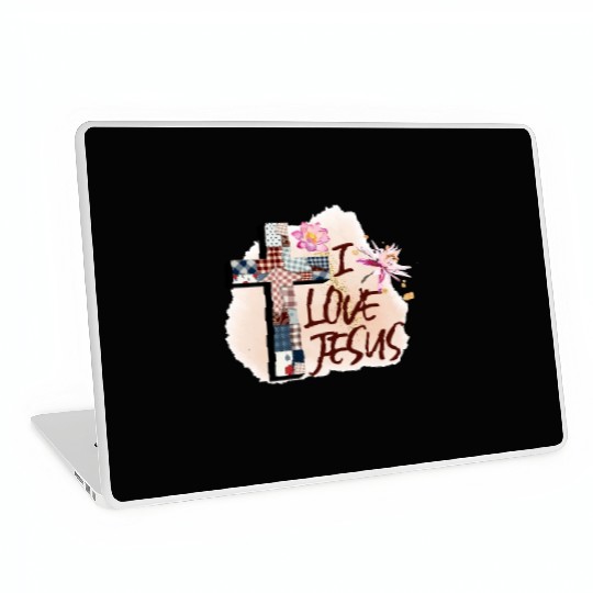 I Love Jesus Laptop Skins