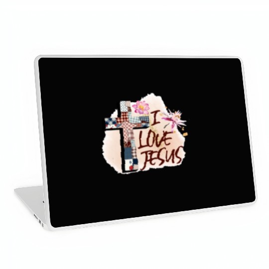 I Love Jesus Laptop Skins