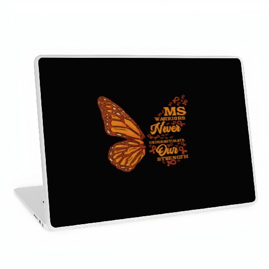 MS Warriors Never Underestimate Our Strength Laptop Skins