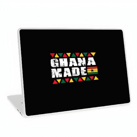 Ghana Made Black Star Country Flag Laptop Skins
