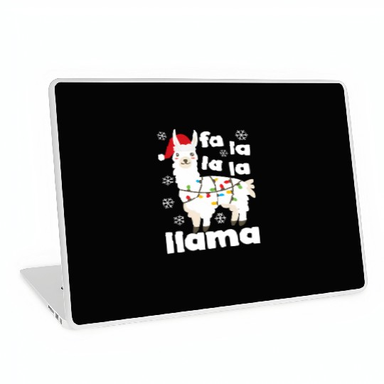 Fa La La Llama Falala Kawaii Snow Lamb Laptop Skins