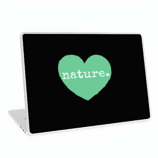 love nature heart Laptop Skins