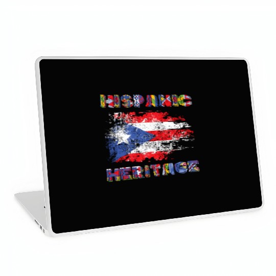 Puerto Rico Hispanic Heritage Month Laptop Skins