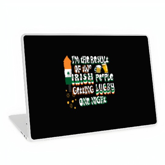 Two Irish People Getting Lucky Laptop Skins