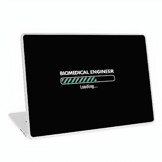 Biomedical Engineer Loading Studying Biomedical En Laptop Skins