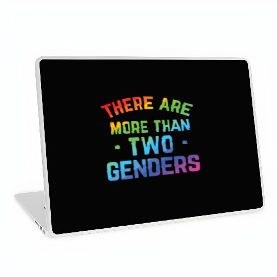 Lgbtq Pride Rainbow There Are More Than Two Gender Laptop Skins