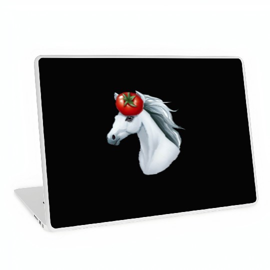 Horse Head Tomato - Creative Horse & Vegetable Laptop Skins