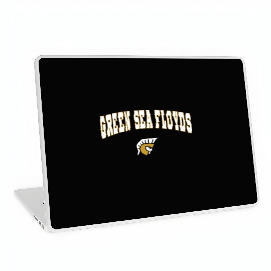 Green Sea Floyds High School Trojans Laptop Skins