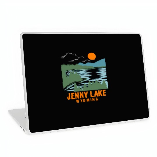 Jenny Lake Wyoming Laptop Skins