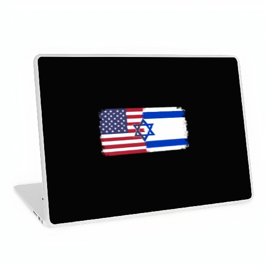 Israel Usa Flag Laptop Skins