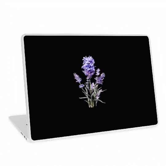 Lavender Flower Laptop Skins