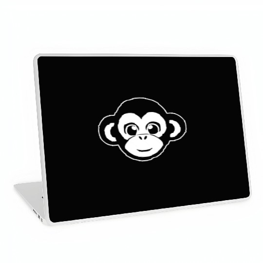 Ape Face Apes Apelike Jungle Primate Laptop Skins