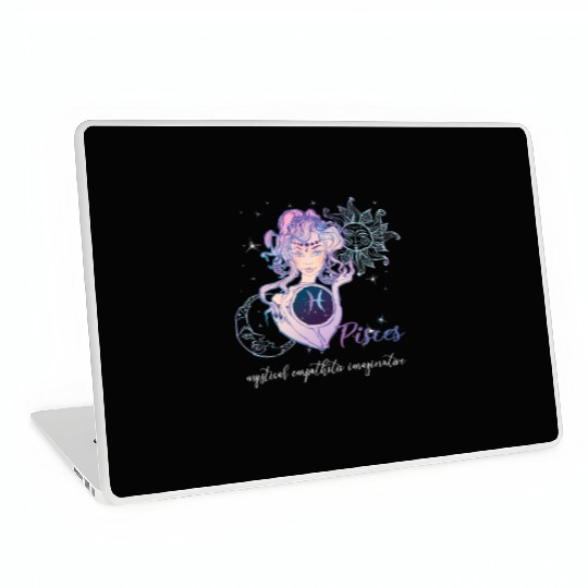Pisces Zodiac Sign Pisces Horoscope Astrology Laptop Skins