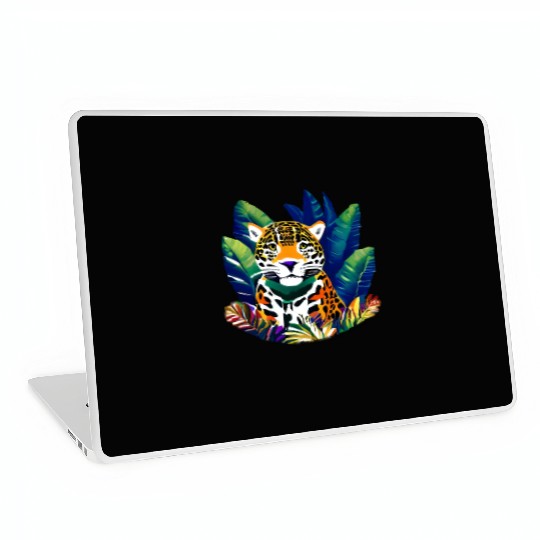 Jaguar in the Tropics Laptop Skins