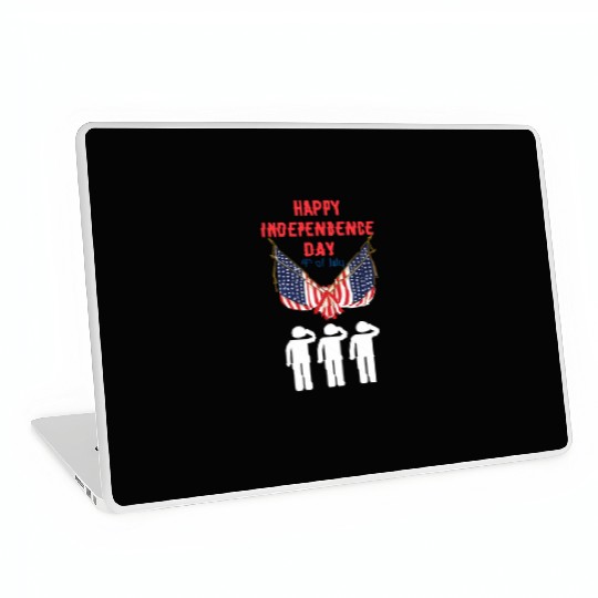 Happy independence day Laptop Skins