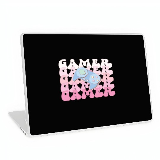 Gamer, Happy Game Day Laptop Skins