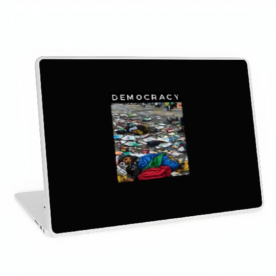 Forgotten Voices: The Democracy of the Streets Laptop Skins