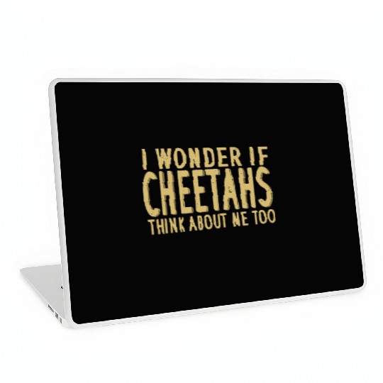 faster cheetah saying Lover Africa travel Laptop Skins