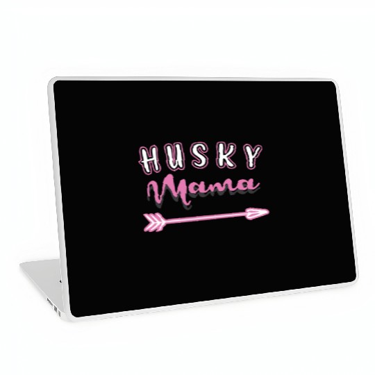 Siberian Husky Owner Mothers Day Husky Mama Laptop Skins