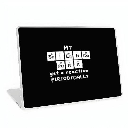 Science Puns Laptop Skins