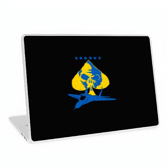 The Ghost Of Kyiv Kiev Ukraine Ace Fighter Pilot Laptop Skins