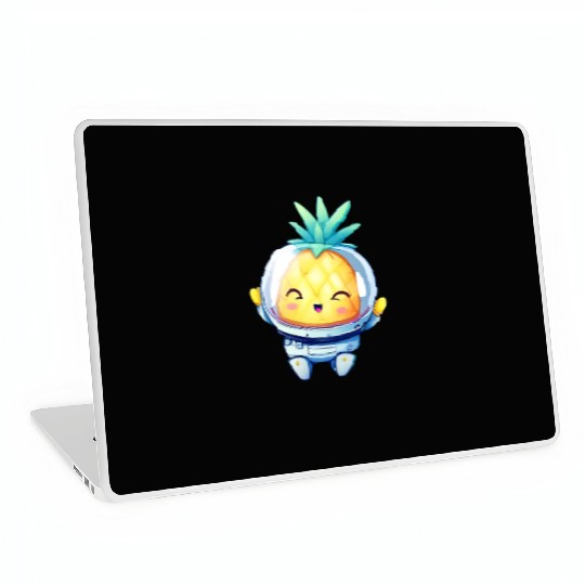 Kawaii astronauts pineapple Laptop Skins