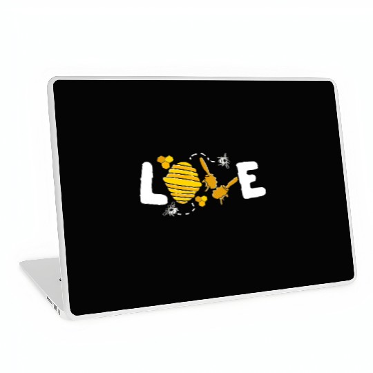 Save The Bees Bumblebee Love Bees Laptop Skins