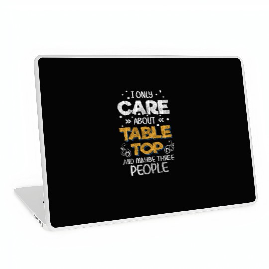 Tabletop Game Night Board Gamer Strategy Laptop Skins