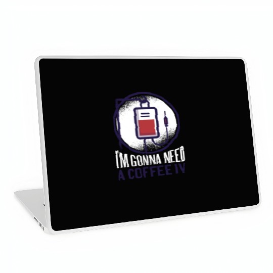 Healtcare nurse Coffee Laptop Skins