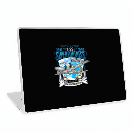 World War 2 Aircraft Wwii B-29 Superfortress Bombe Laptop Skins
