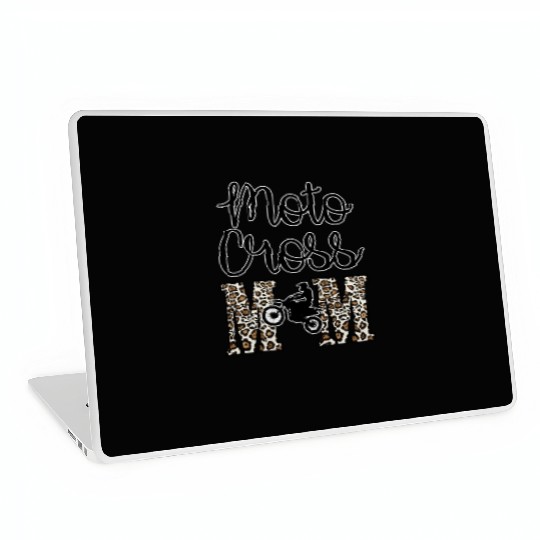 Moto X Motocross Mama Mom Racing Dirtbike Race Day Laptop Skins