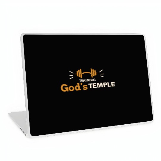 Training God's temple Laptop Skins