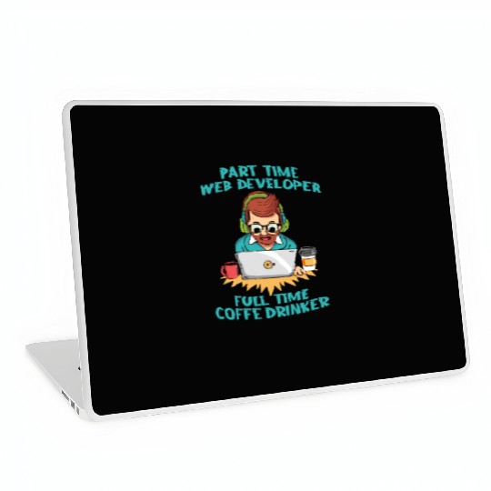 Web Developer Coffee Laptop Skins