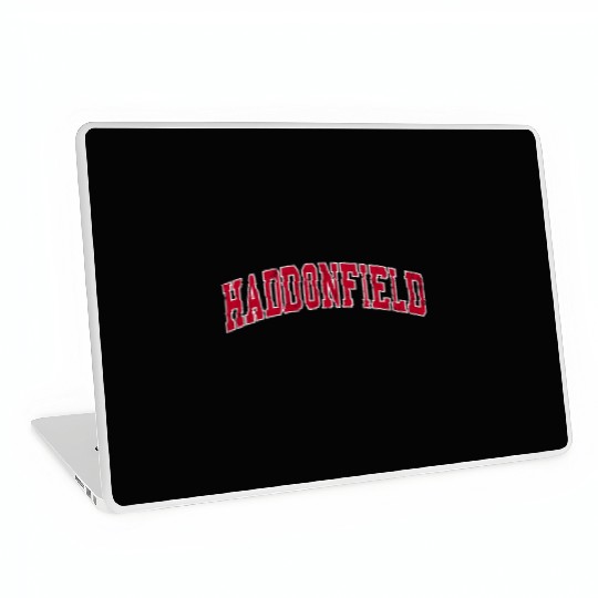 Haddonfield New Jersey Nj Sports Red Laptop Skins