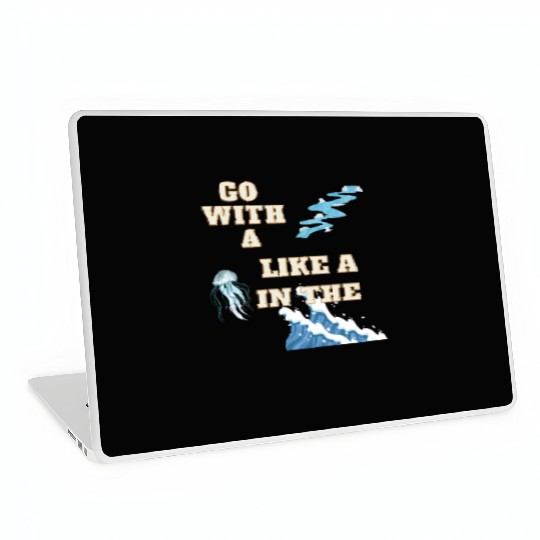 Embracing the Jellyfish Mentality Laptop Skins