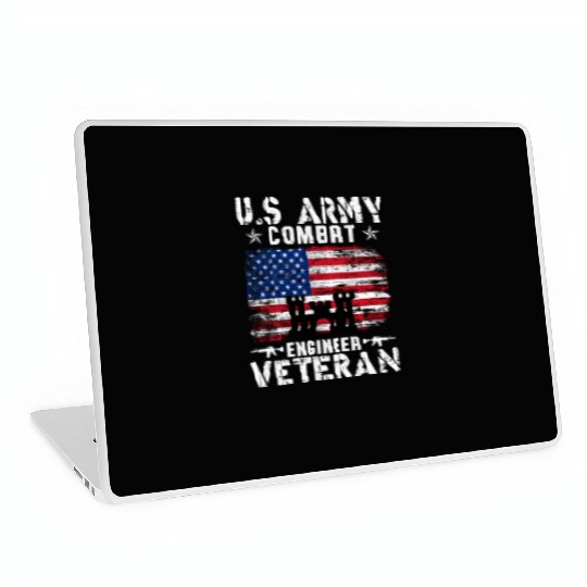 US Army Combat Engineer Veteran Laptop Skins
