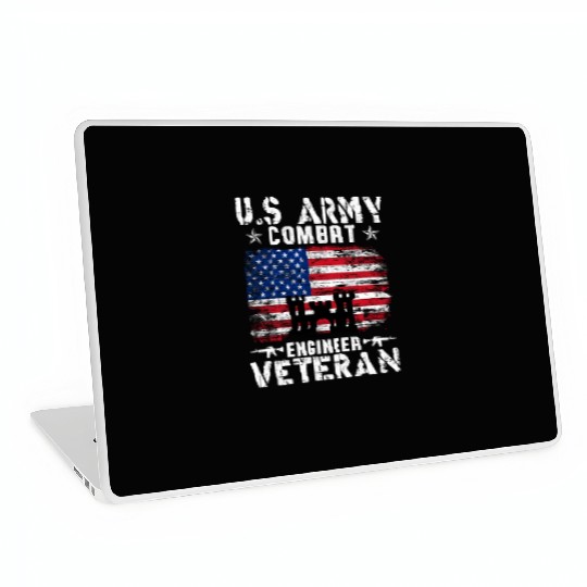 US Army Combat Engineer Veteran Laptop Skins