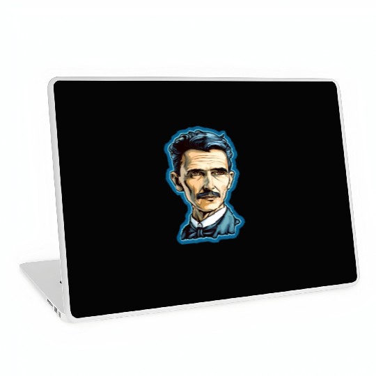 Nikola Tesla Physics Nerd Geek Laptop Skins