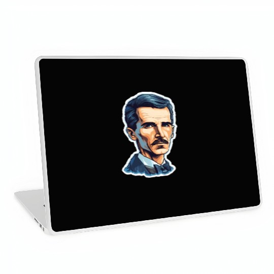 Nikola Tesla Physics Geek Nerd Laptop Skins