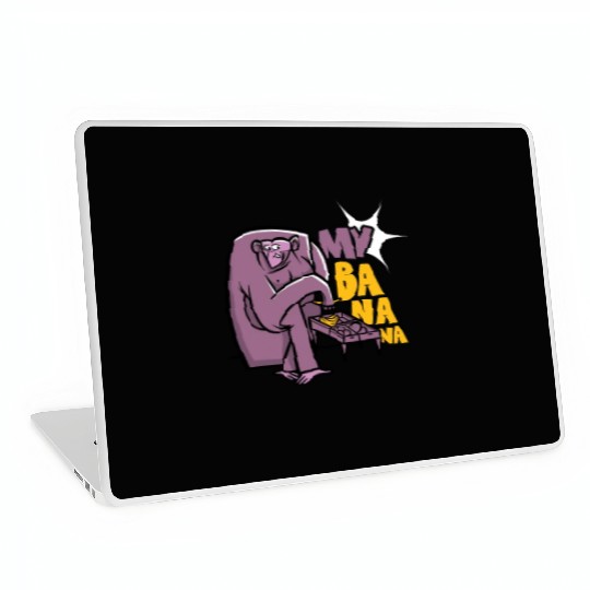 Monkey Banana Laptop Skins