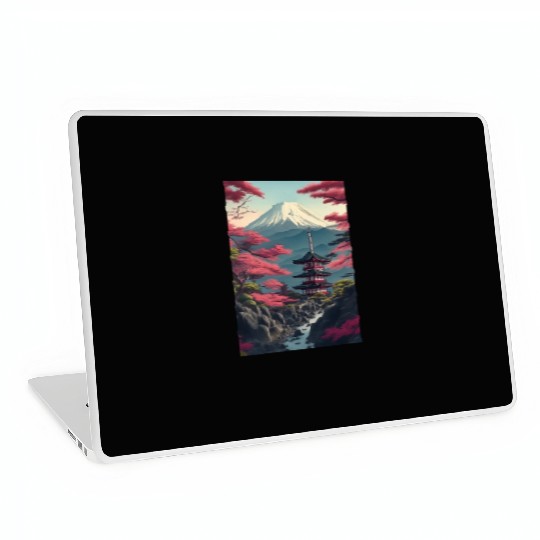 Asia Landscape Serene Mount Fuji Laptop Skins