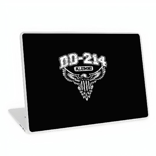 Dd 214 Alumni Military Veteran With Usa Eagle Laptop Skins