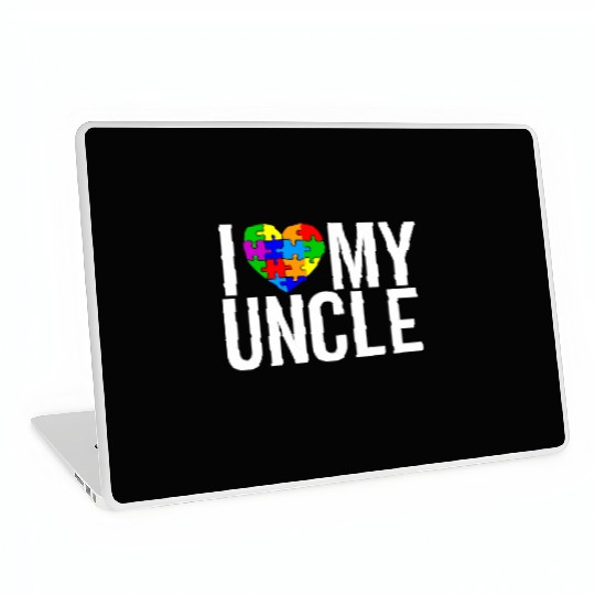 I Love my Uncle Laptop Skins