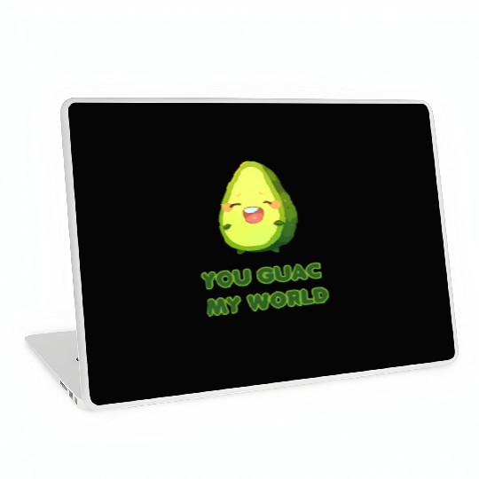 You Guac My World cute avocado Laptop Skins