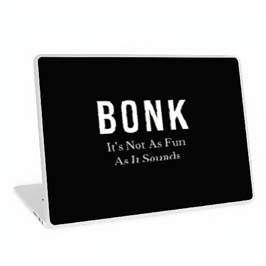 High School Running Laptop Skins, XC Run Bonk, Unisex's
