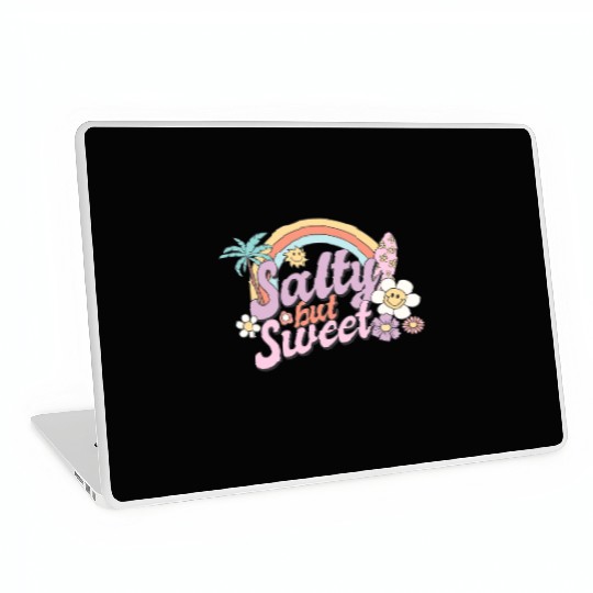 Salty but Sweet, Summer, Retro, Laptop Skins