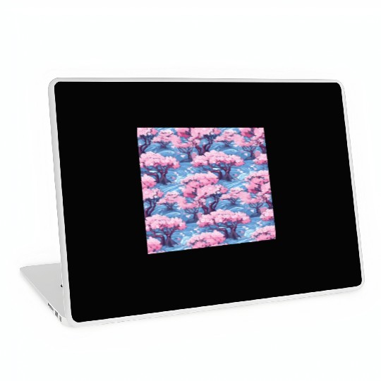 Anime Euphoria: Fantasy Cherry Blossom Dreamscape Laptop Skins