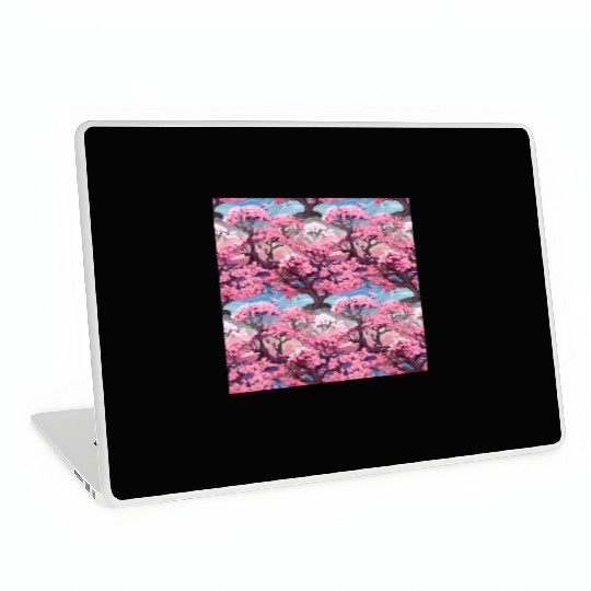 Anime Euphoria: Fantasy Cherry Blossom Dreamscape Laptop Skins