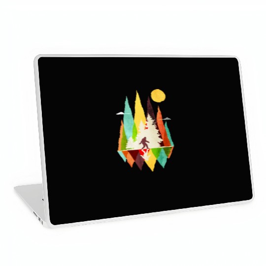 Bigfoot Mountain Laptop Skins